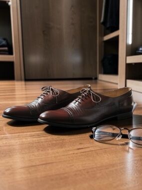 Vintage Bally Maestro Leather Lizard Oxfords size 11 D